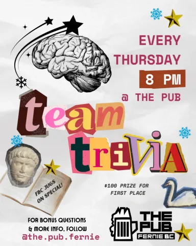 Team Trivia Night at The Pub Bar & Grill